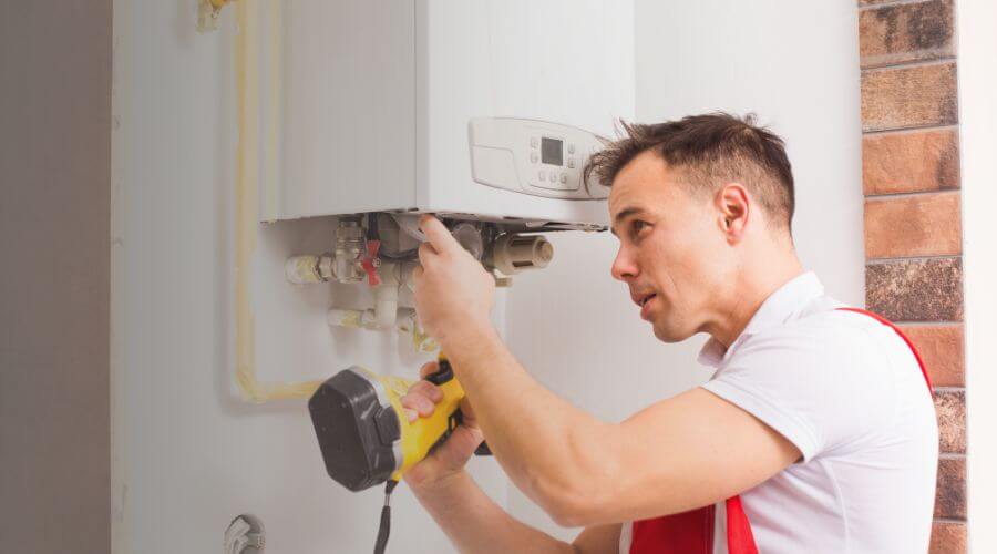 Local tankless water heater installation in Addyston, OH